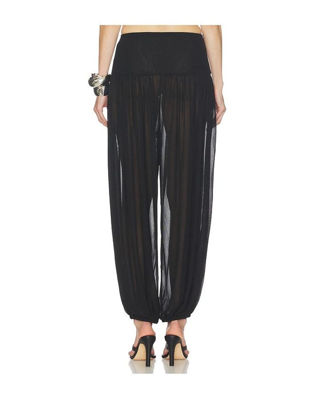 Camila Coelho Black Emmaline Pant