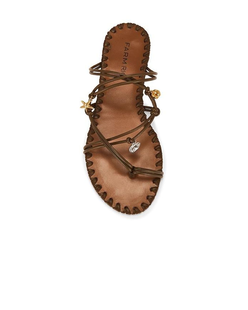 Farm Rio Multicolor Sea Flat Sandal