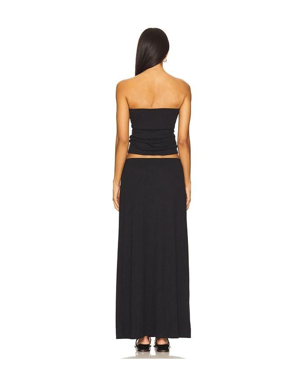 Free People Black X Free-Est Good Feels Tube Set
