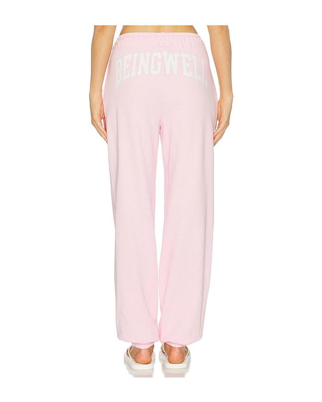 WellBeing + BeingWell Pink Cooper Jogger