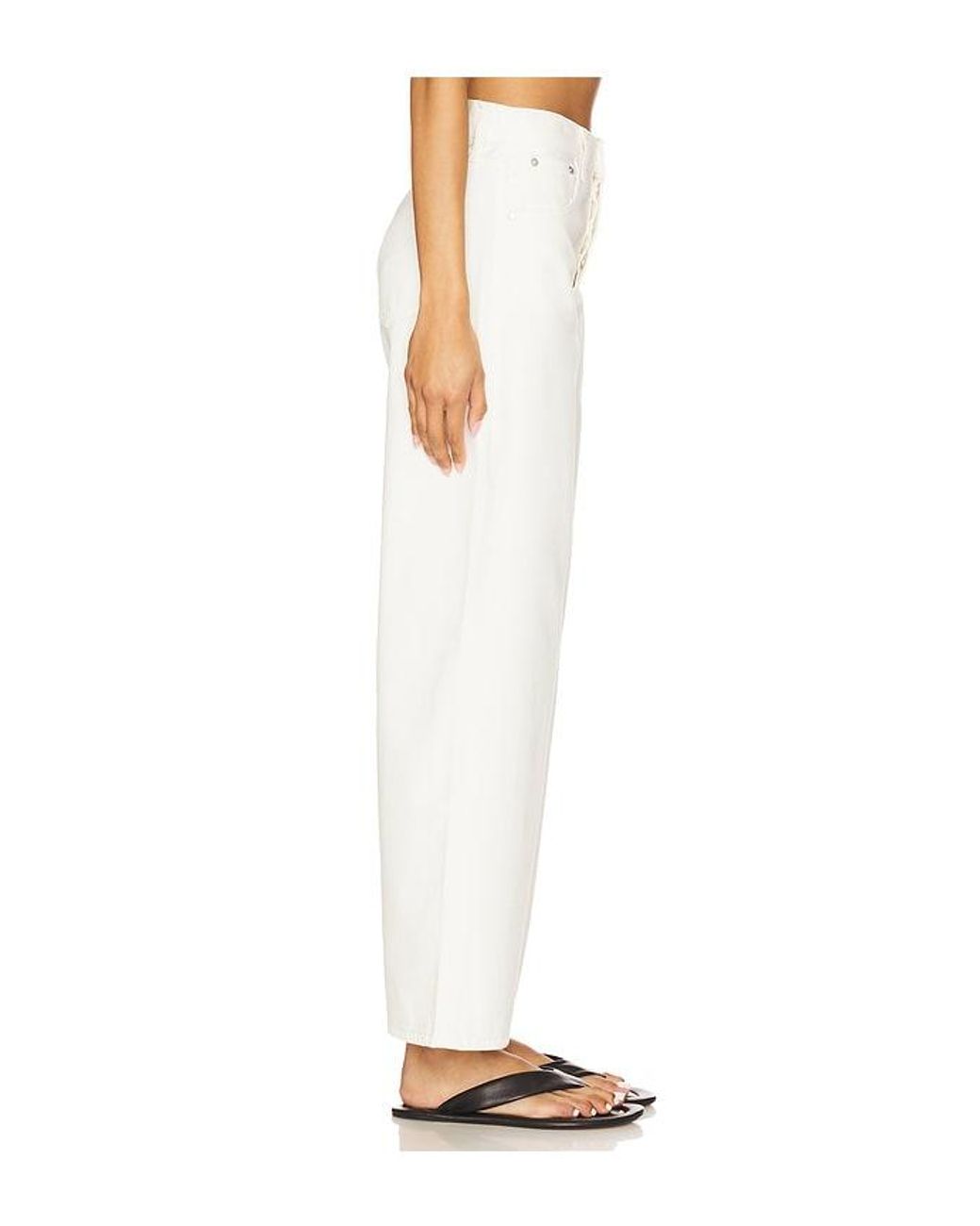 Anine Bing White Manon Jeans