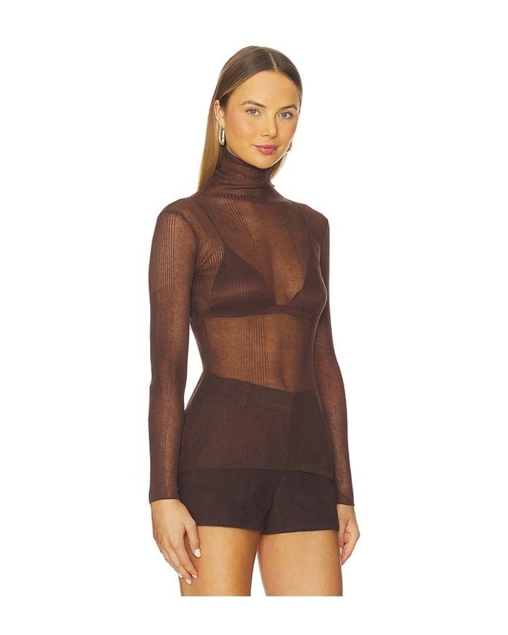 SER.O.YA Brown Piper Sweater