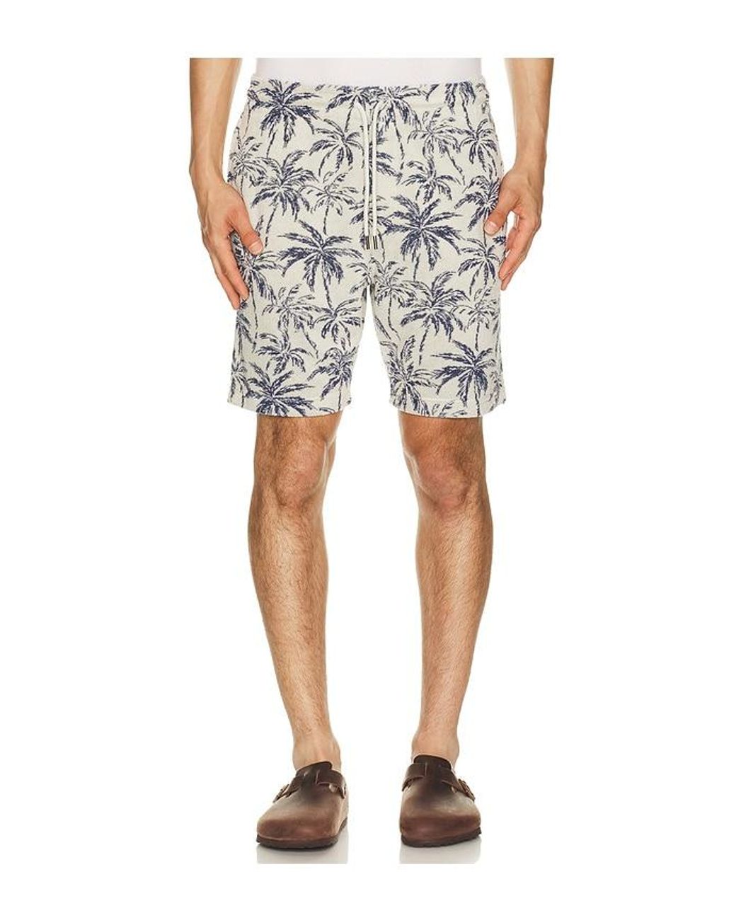 Faherty Brand Multicolor Cabana Towel Terry Sweatshort for men