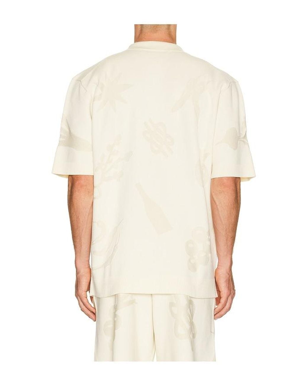 Filling Pieces Natural Breaking Bread Knit Shirt for men