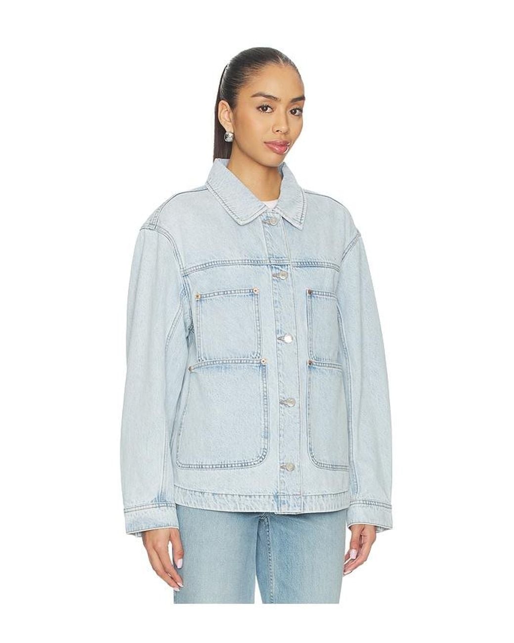 Pistola Blue Karlee Chore Jacket