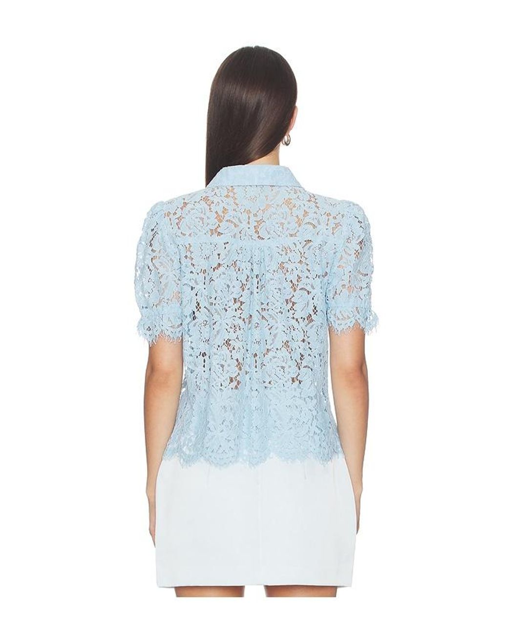 Generation Love White Mina Lace Shirt