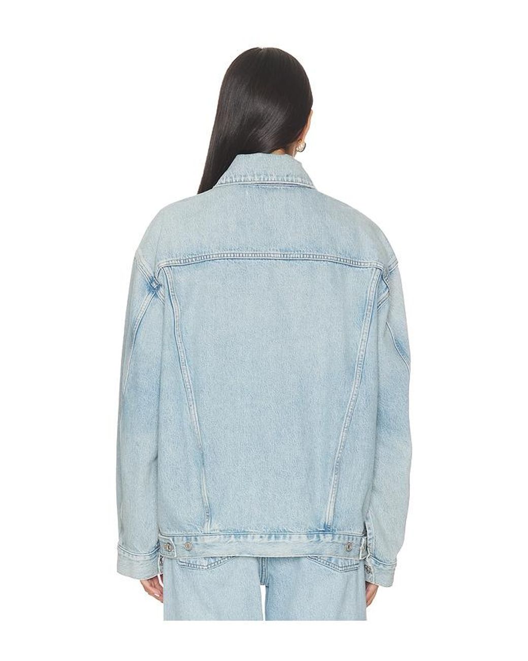 Agolde Blue Jacke Evin