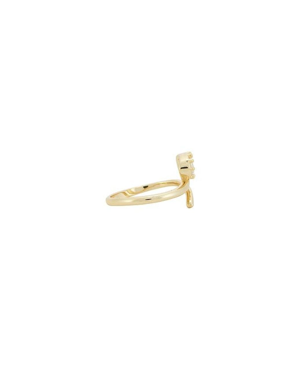 Lili Claspe White Ring