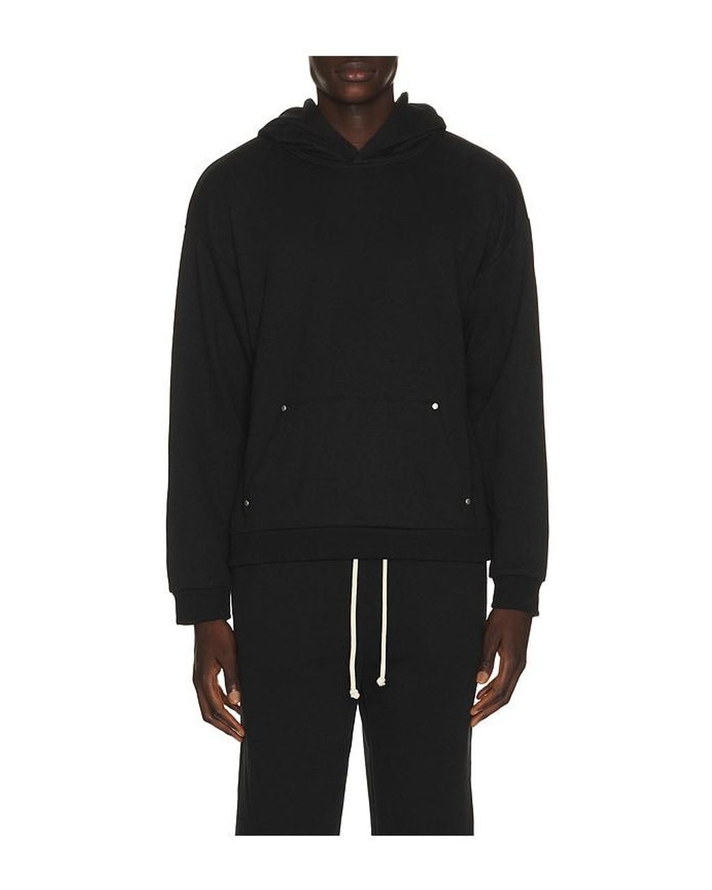 KROST Black Friend Hoodie for men