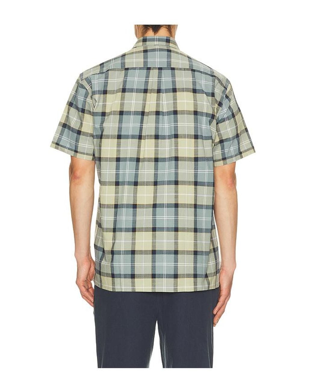 Barbour Blue Gordon Summer Fit Shirt for men