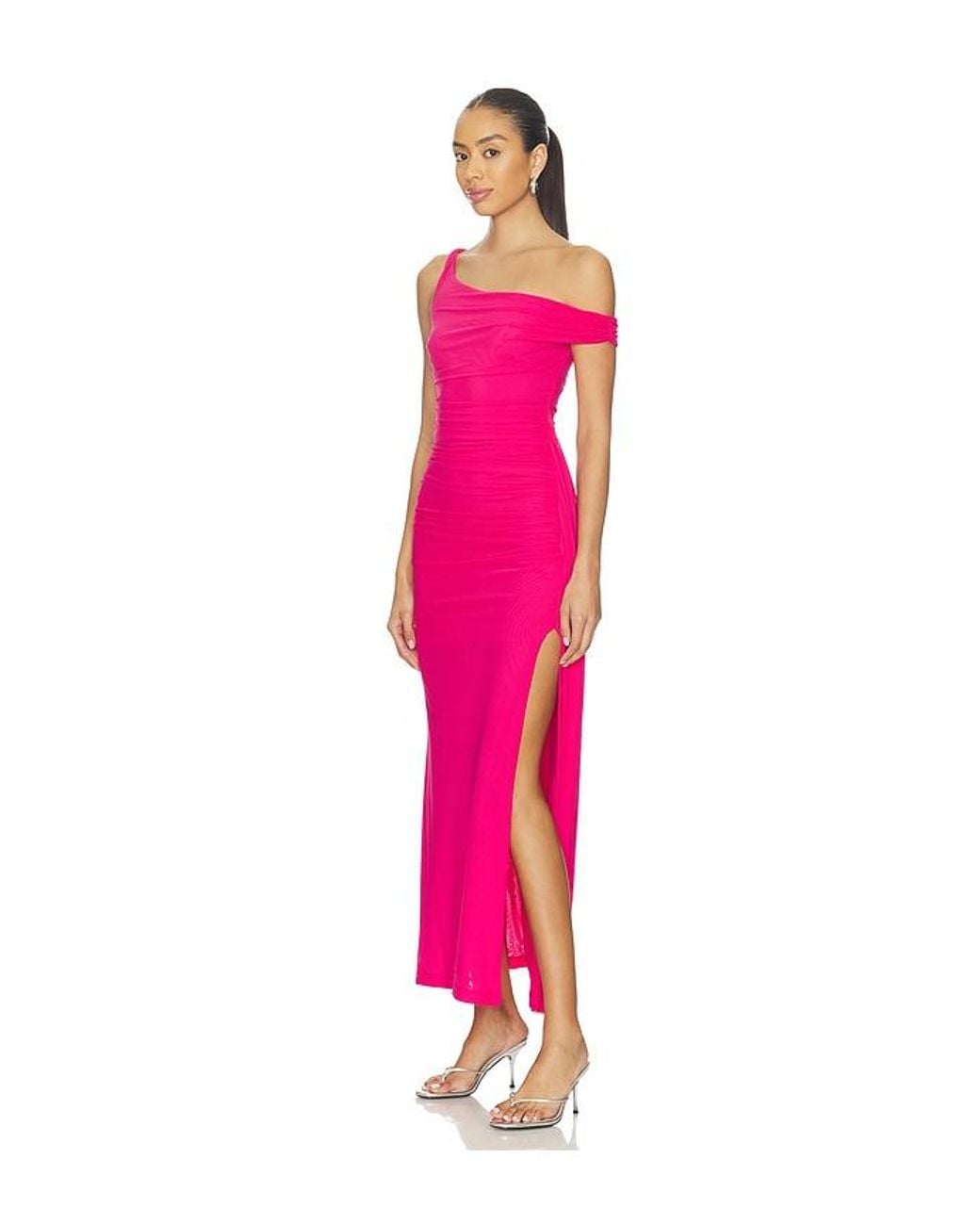 Bardot Pink Kleid Layana