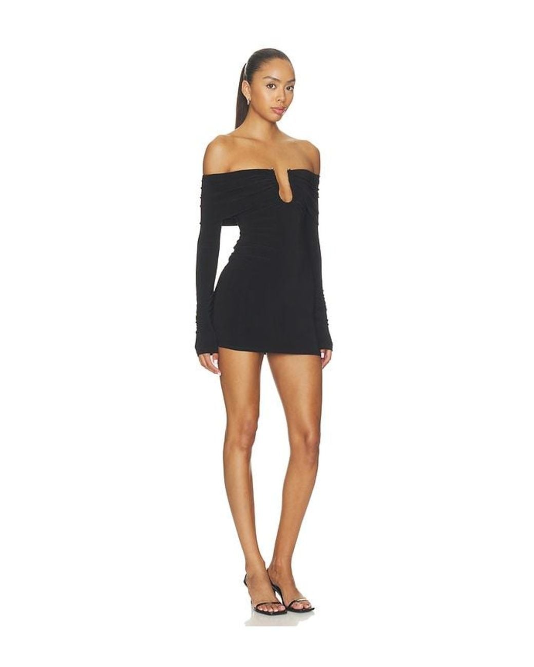 Lovers + Friends Black Averie Mini Dress