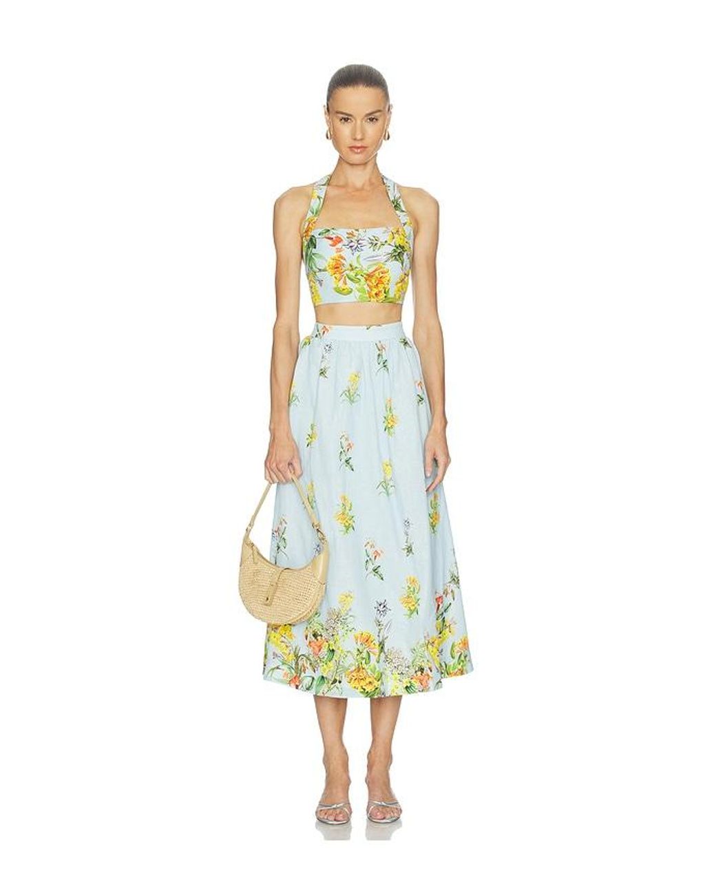 Hemant & Nandita White Crop Top