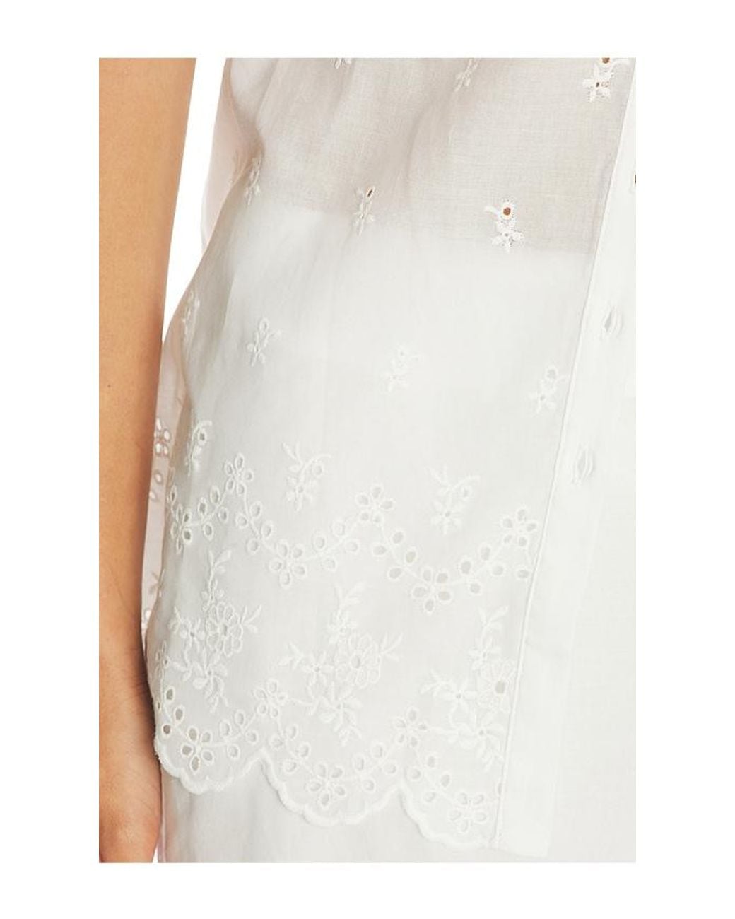 Elodie the Label White Giselle Top