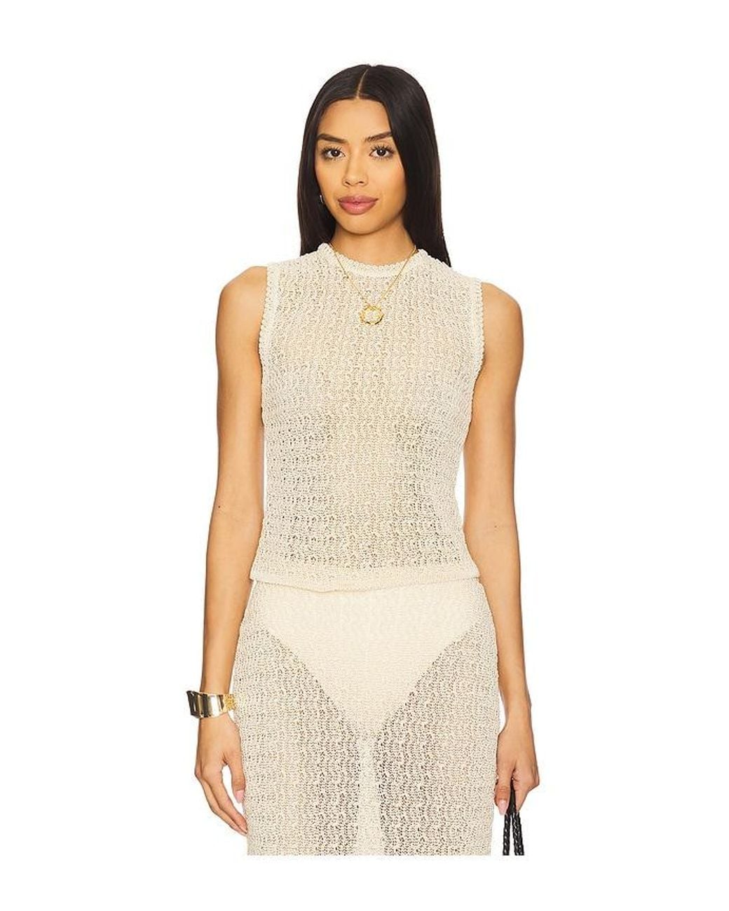 Ba&sh Natural Pira Top