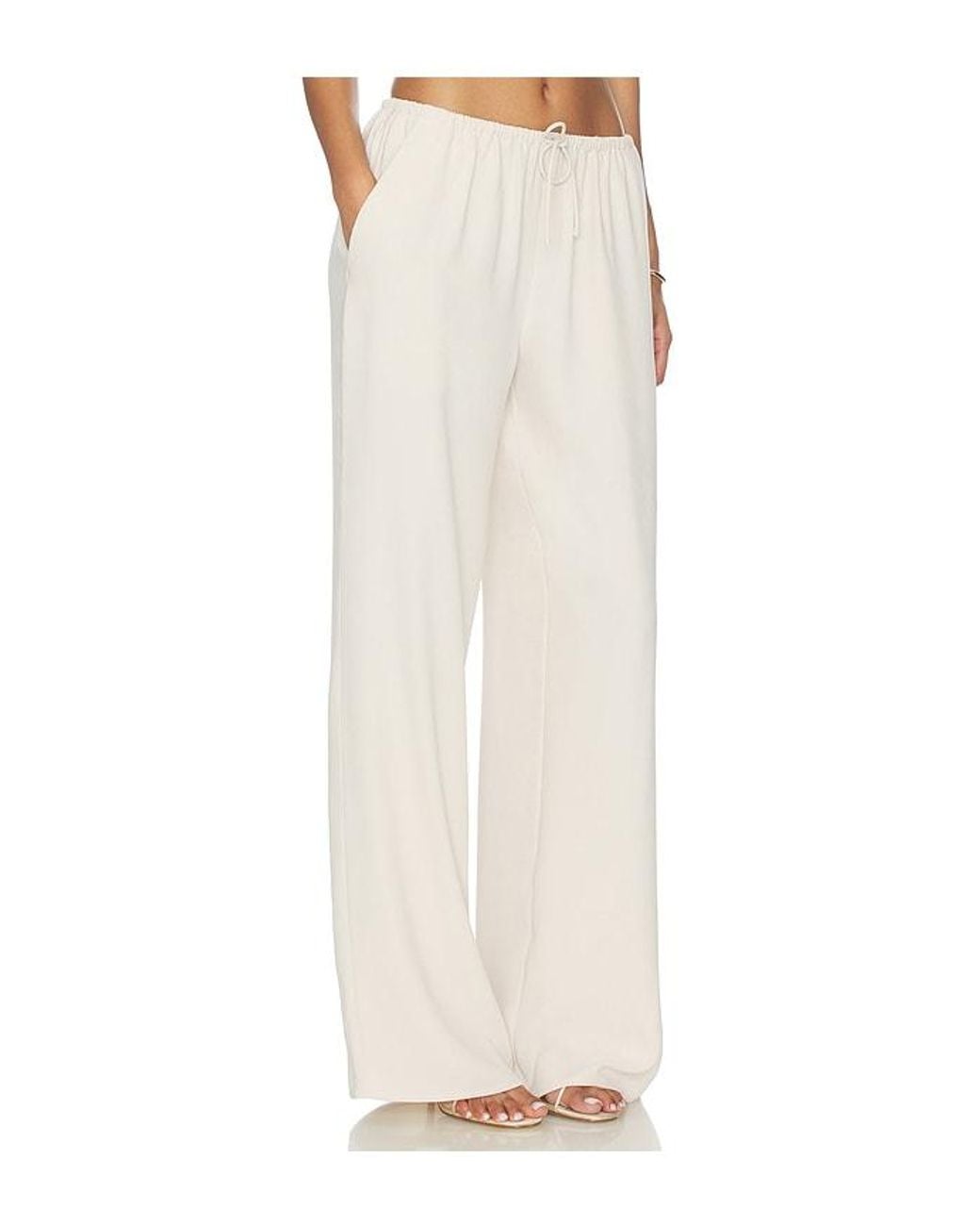 Lovers + Friends White Lilith Pant