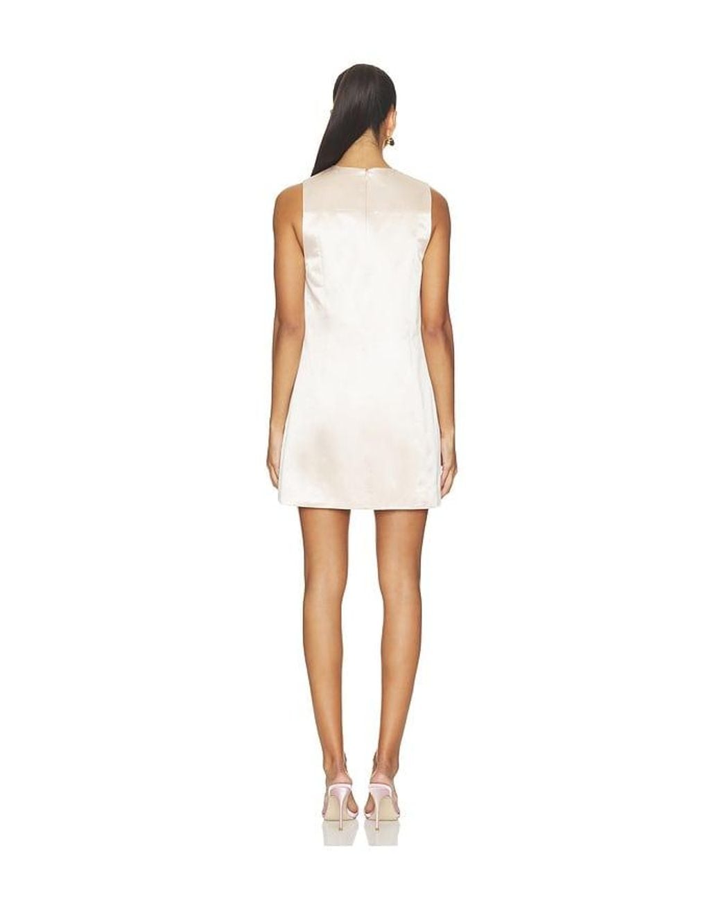 Posse White Chester Mini Dress