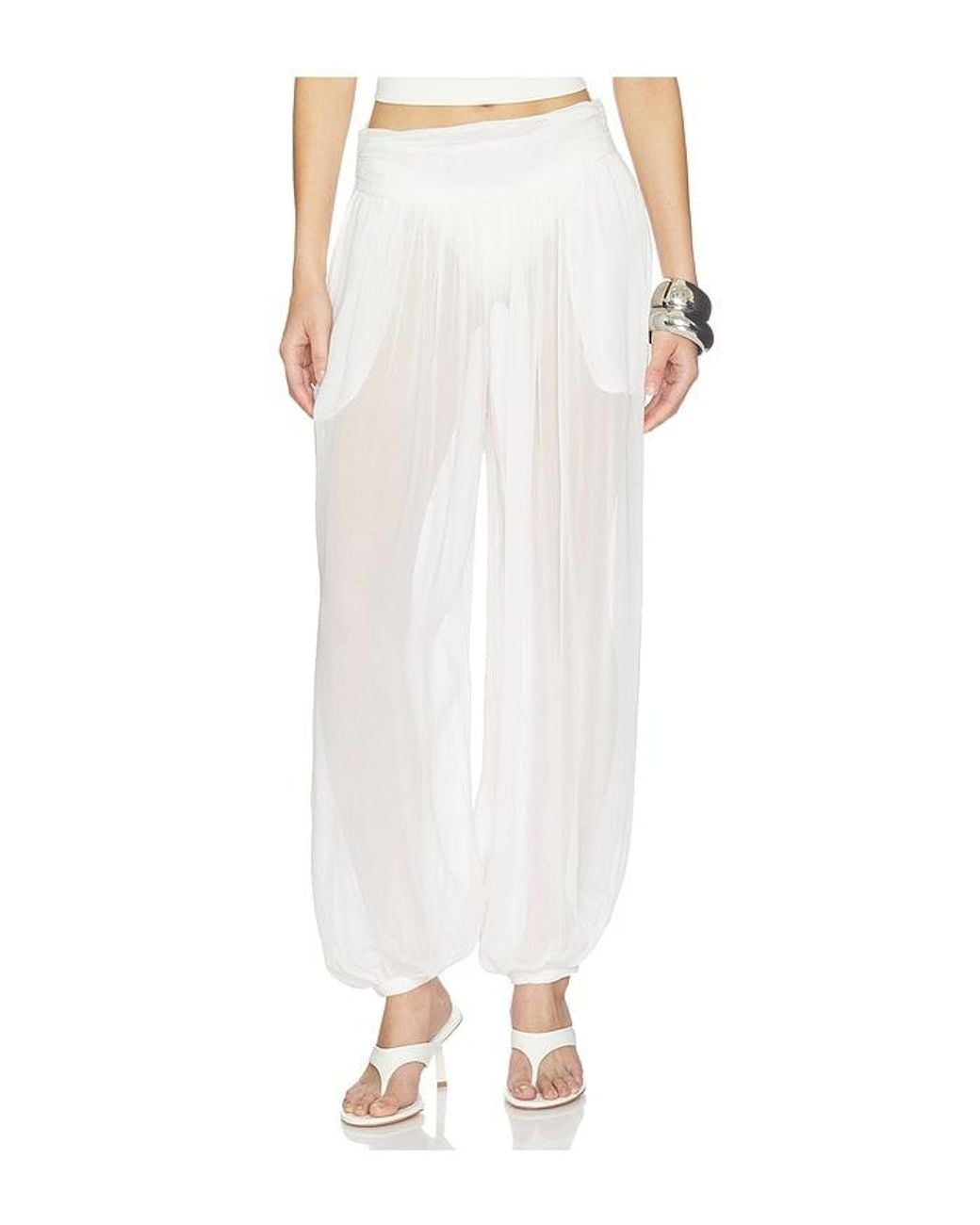 Tularosa White Guetta Pant