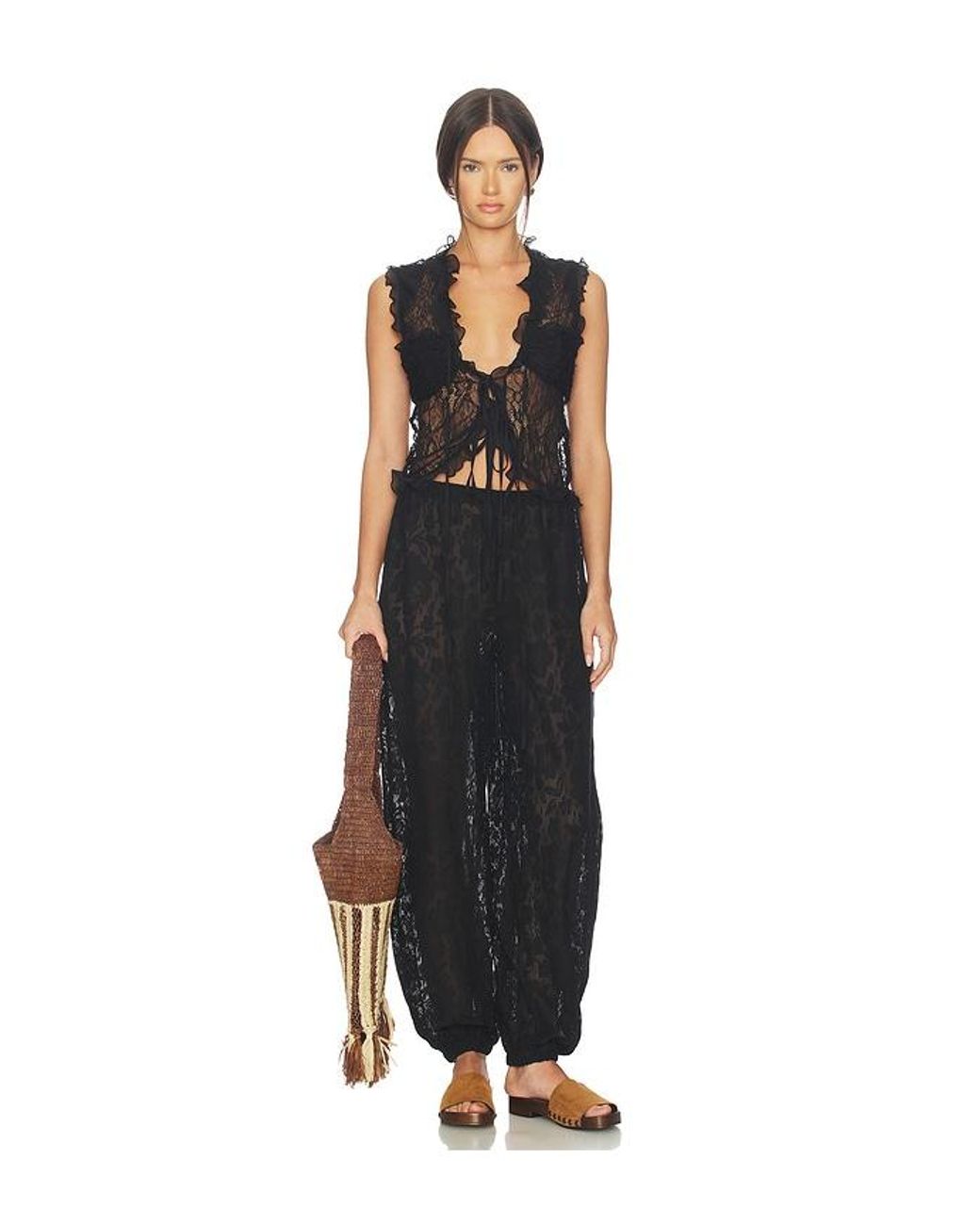 Tularosa Black Dasha Pant