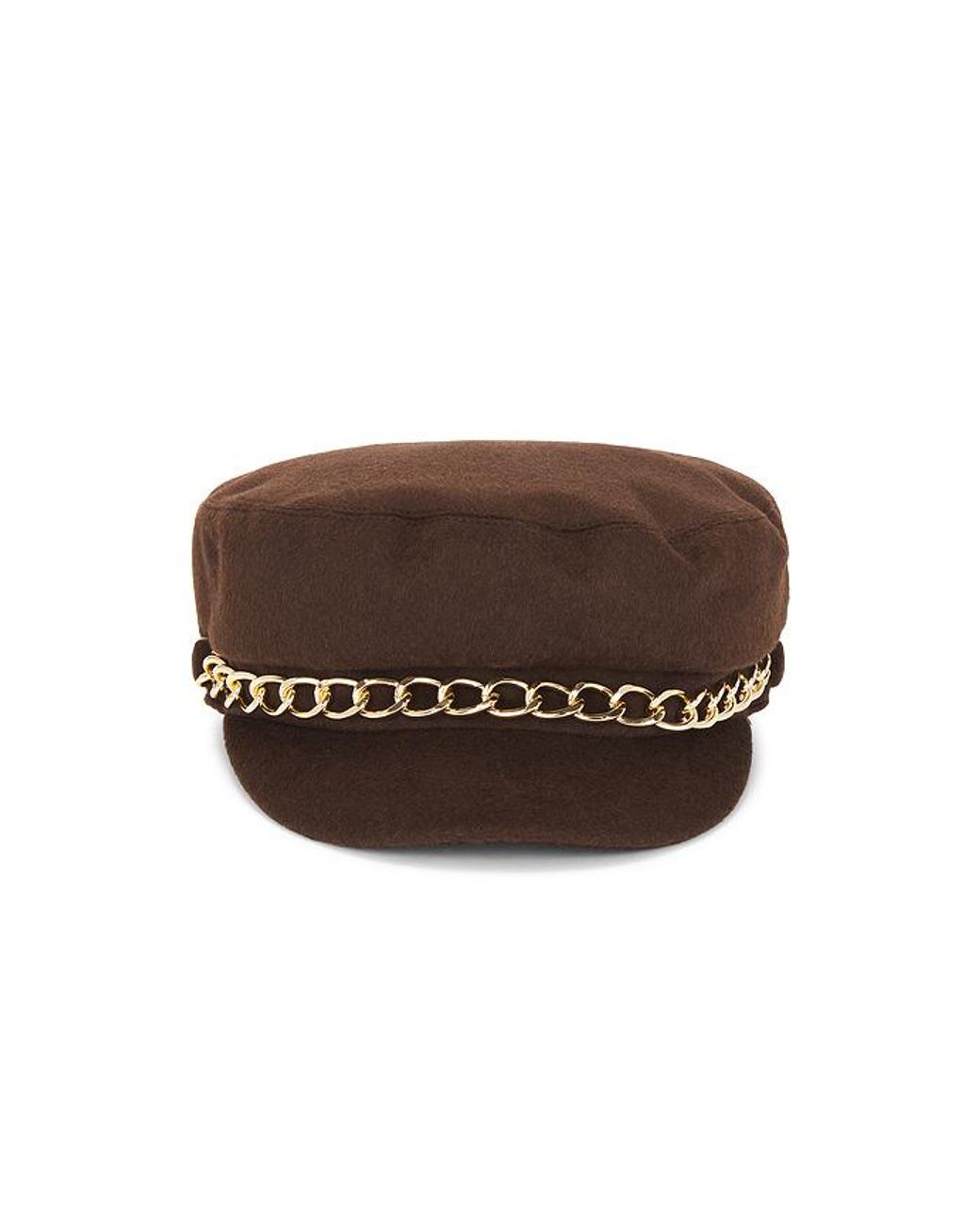 Gorra Marina En Color Marrón Talla Eugenia Kim de color Brown