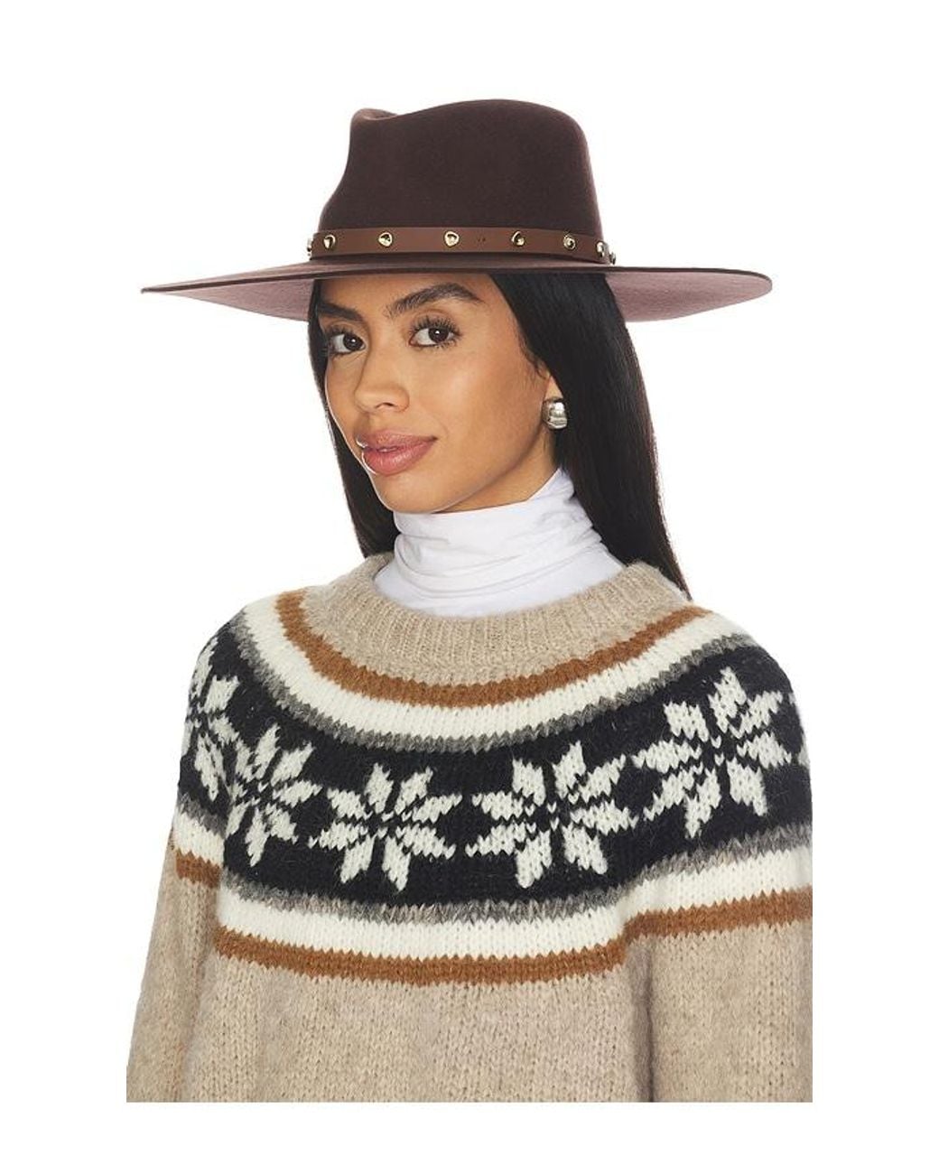 Brynn Fedora en Brown Rag & Bone en coloris Black