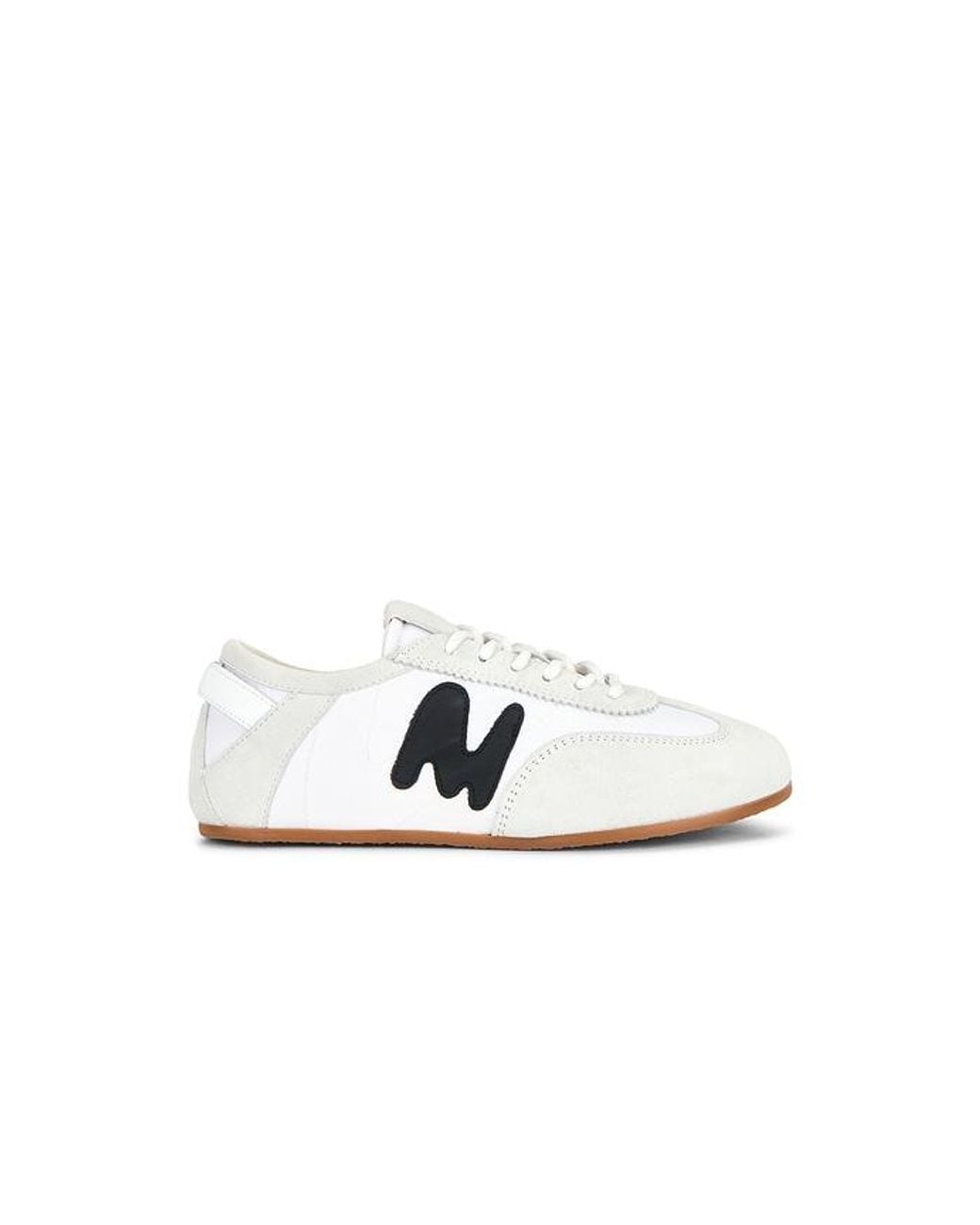 MSGM White New Retro Super Light Sneaker
