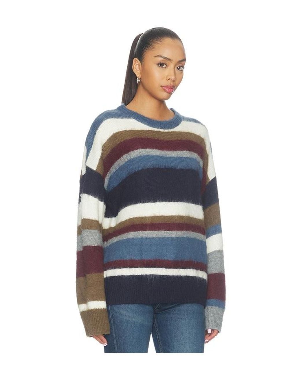 GUIZIO Blue Hawley Sweater