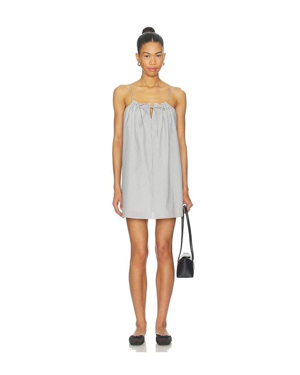 ELCE White Yoli Mini Dress