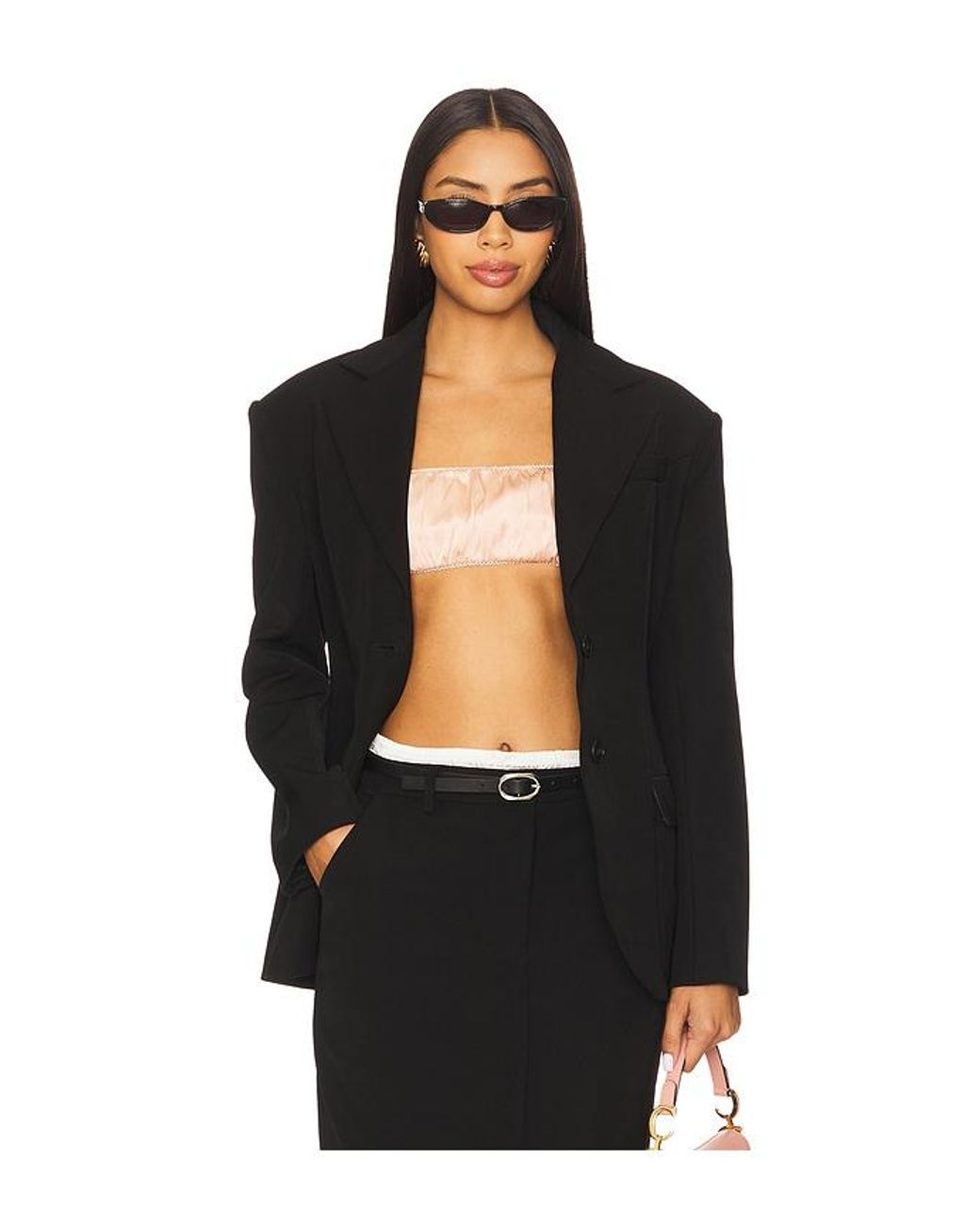 Line & Dot Black Ida Hourglass Blazer