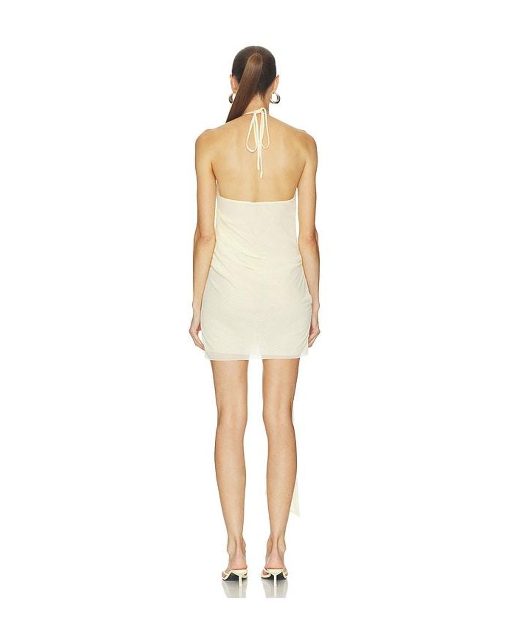 MAJORELLE Natural Chantal Mini Dress