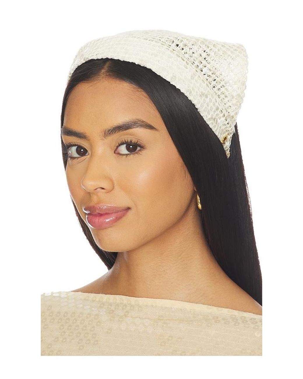 Lele Sadoughi White Headband