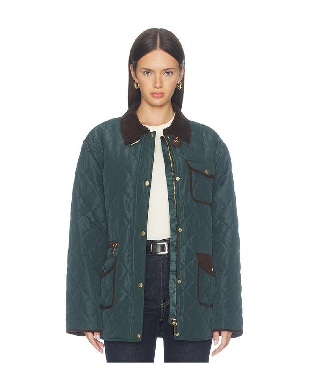 SER.O.YA Blue Liana Coat