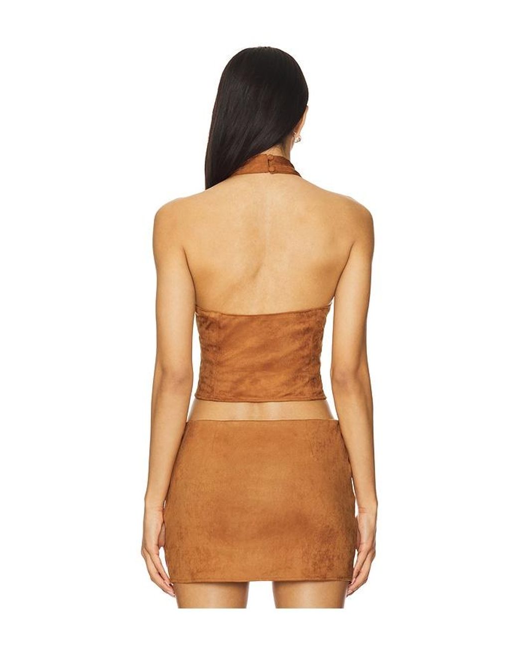 superdown Orange Delphi Top