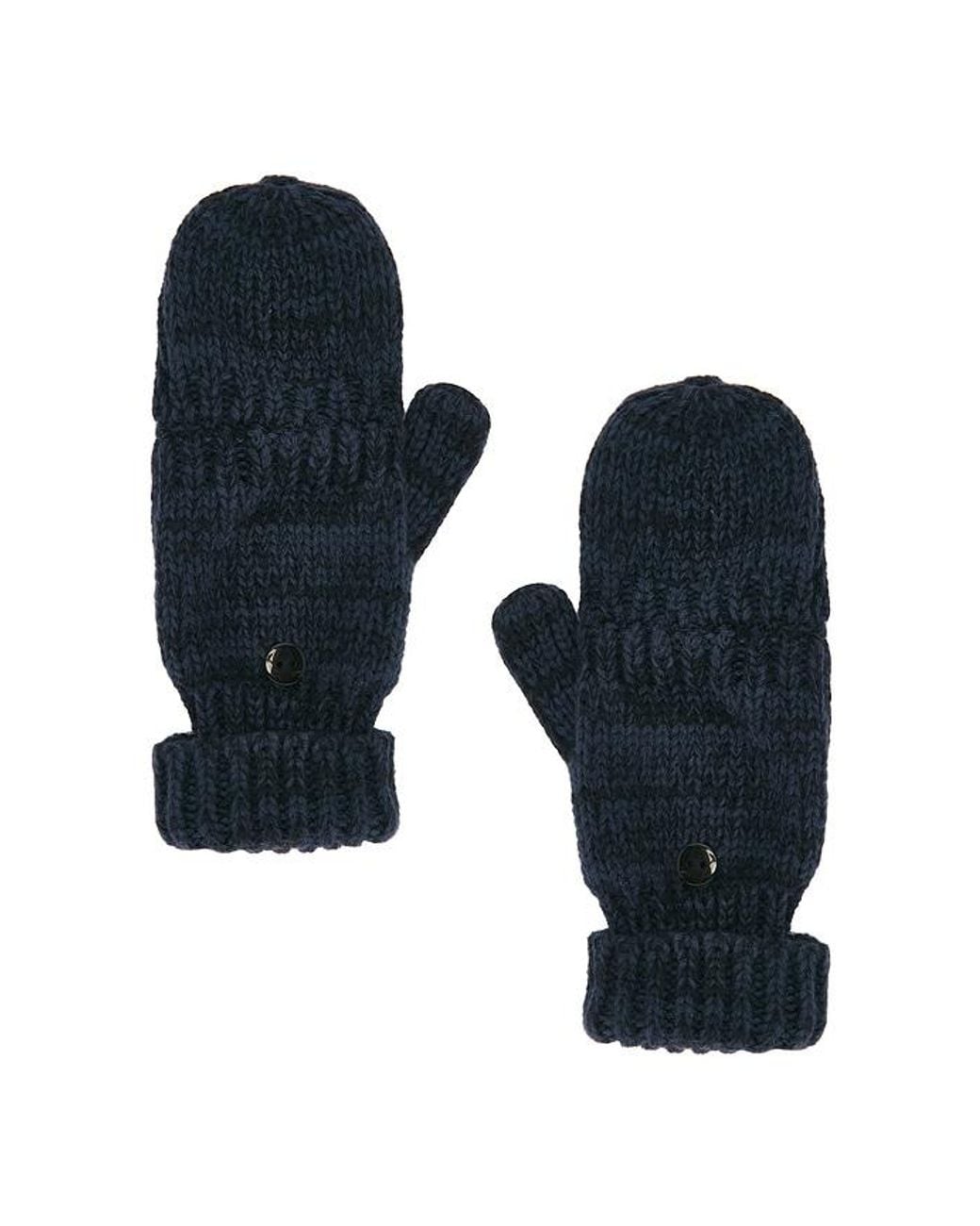 Free People Blue Marl It Pop Top Gloves