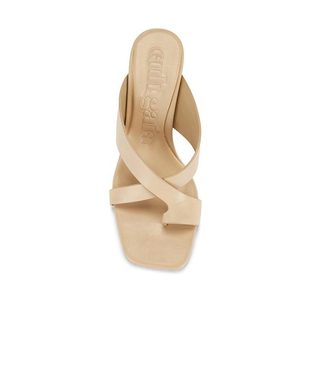 Cult Gaia White Nina Sandal