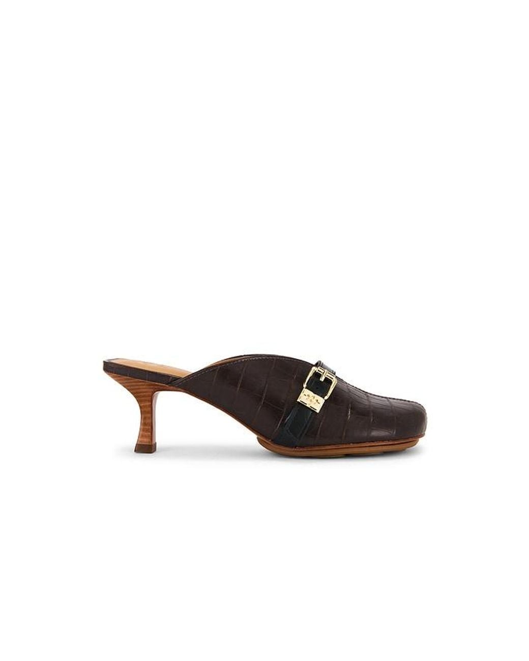Ganni Black Sue Mule
