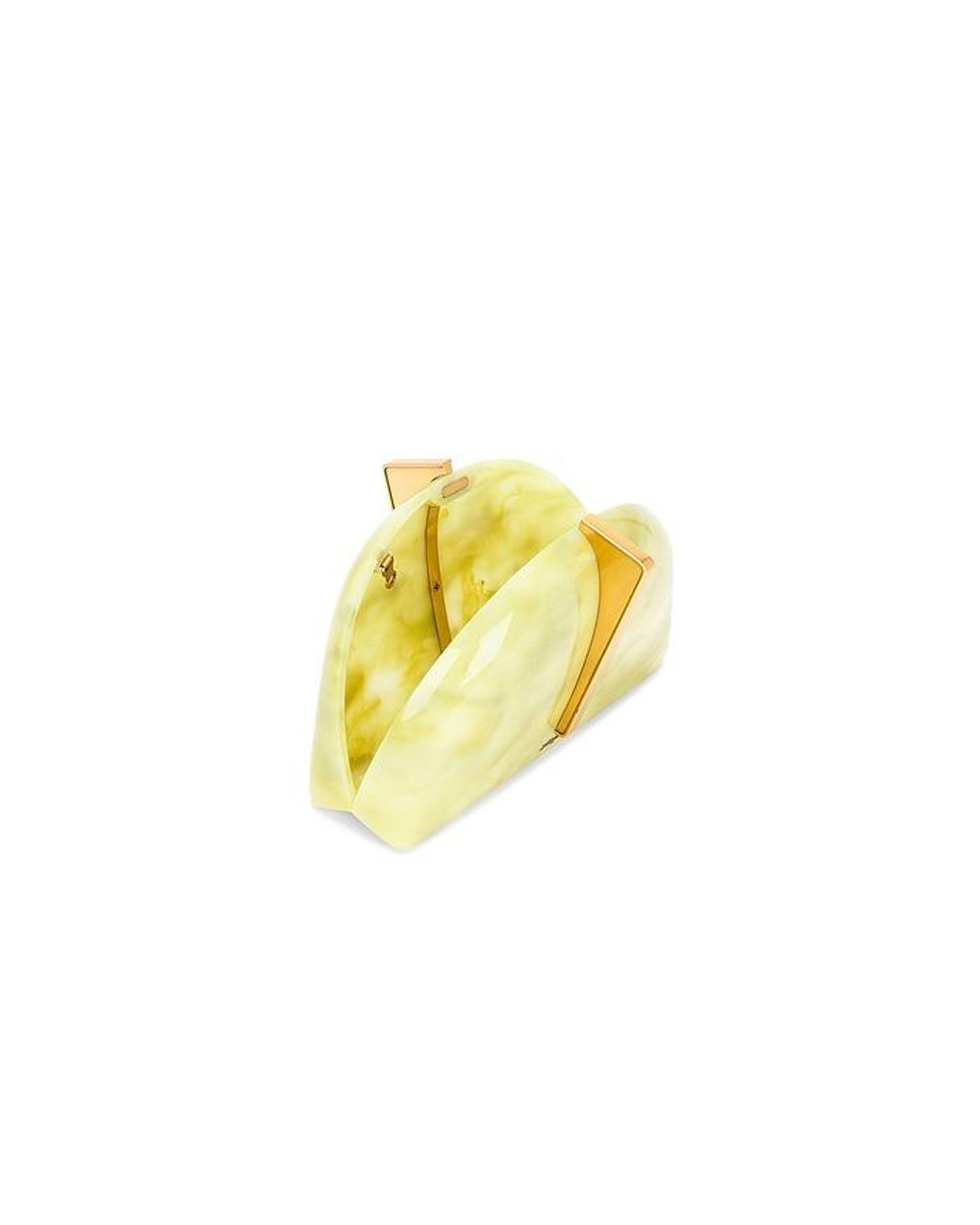 Cult Gaia Yellow Laguna Clutch