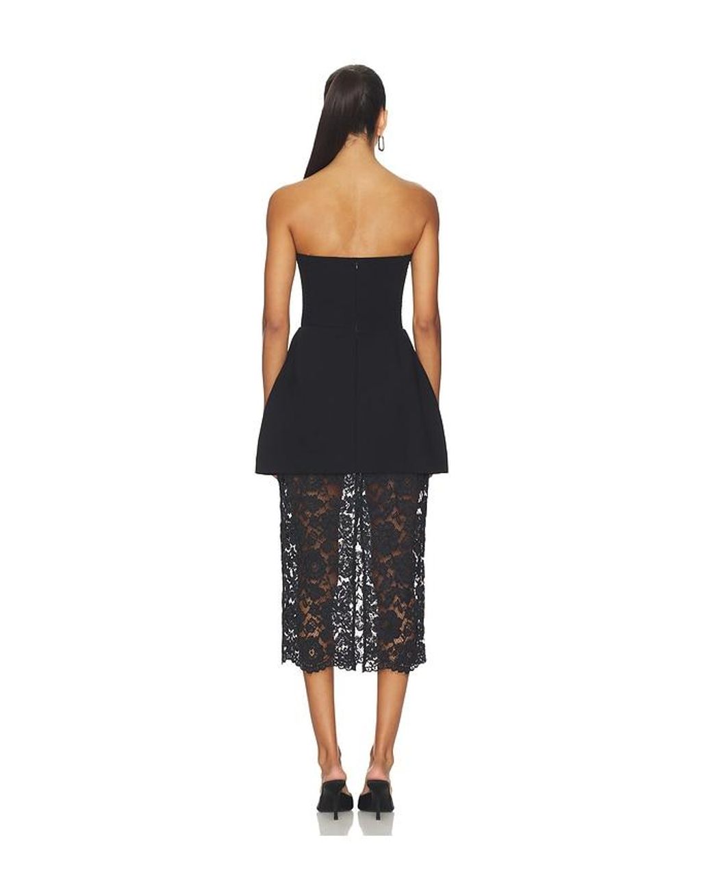 Amanda Uprichard Black Jada Dress