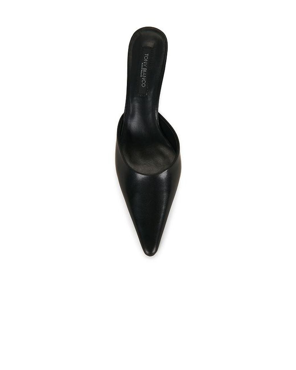 Tony Bianco Black Sicily Mule Pump