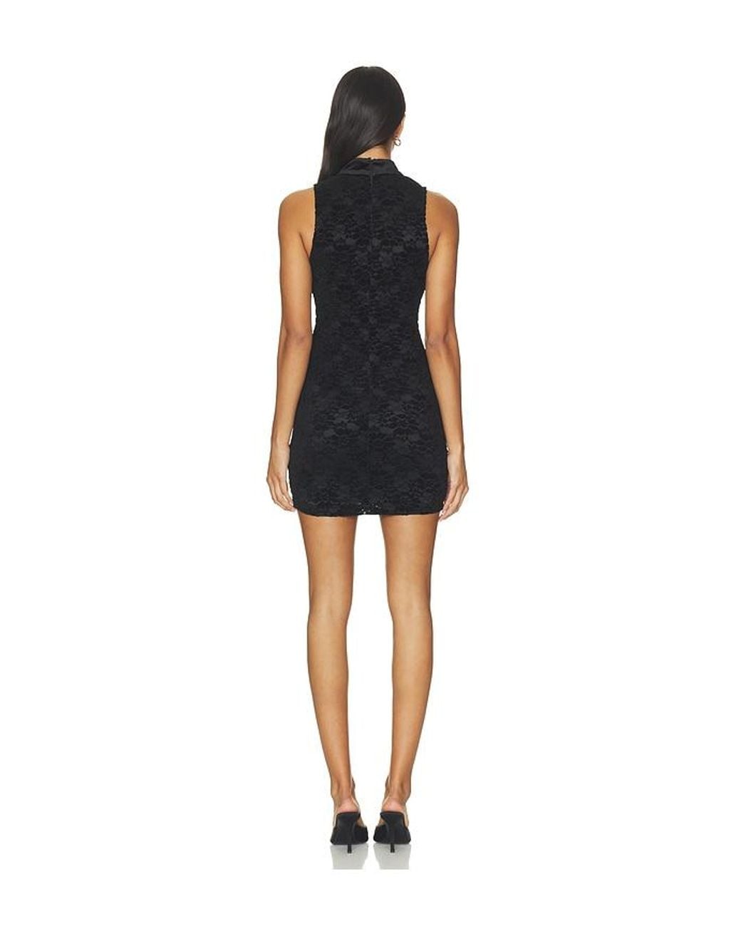 Astr Black Daphne Dress