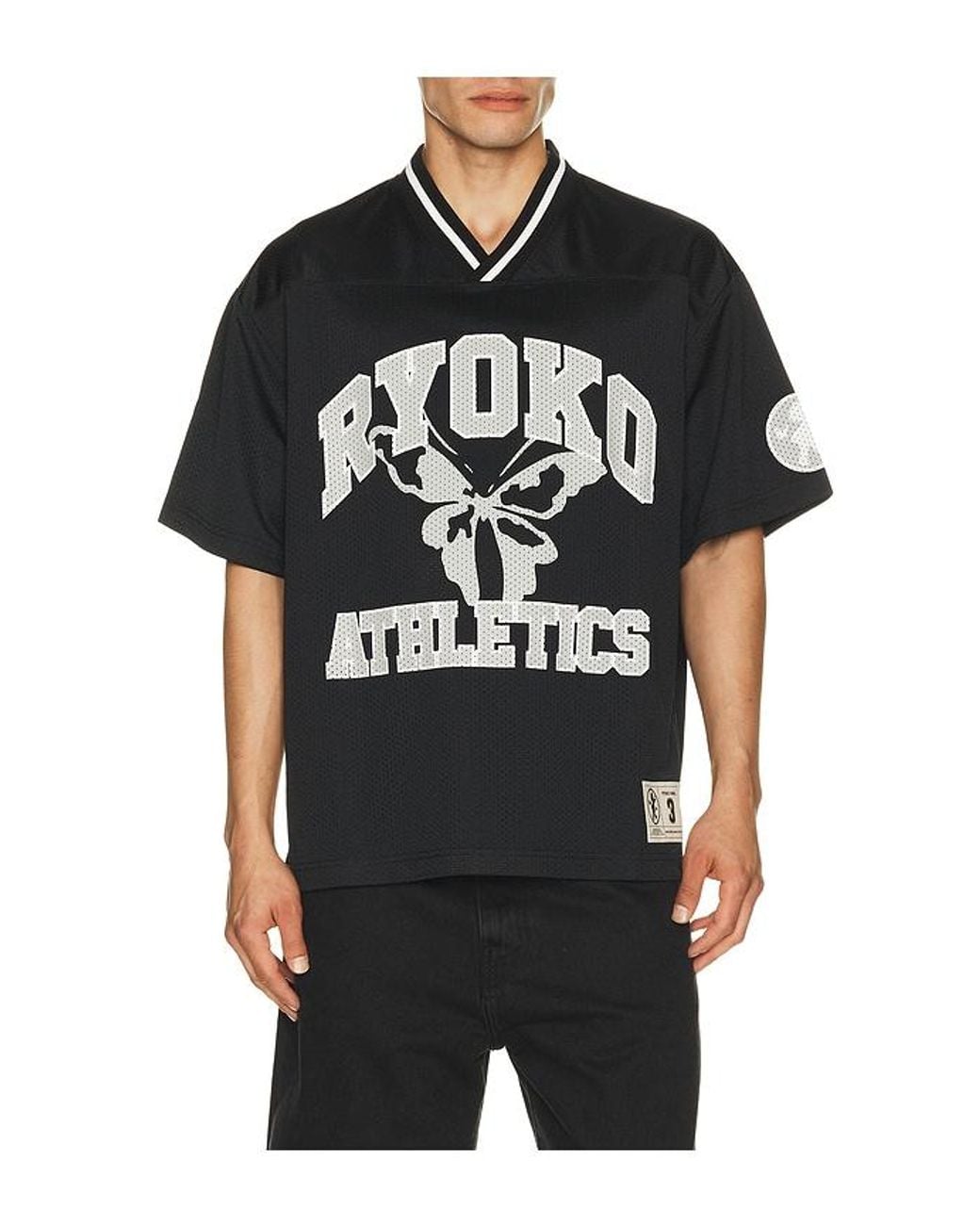 Ryoko Rain Black Football Jersey Shirt for men