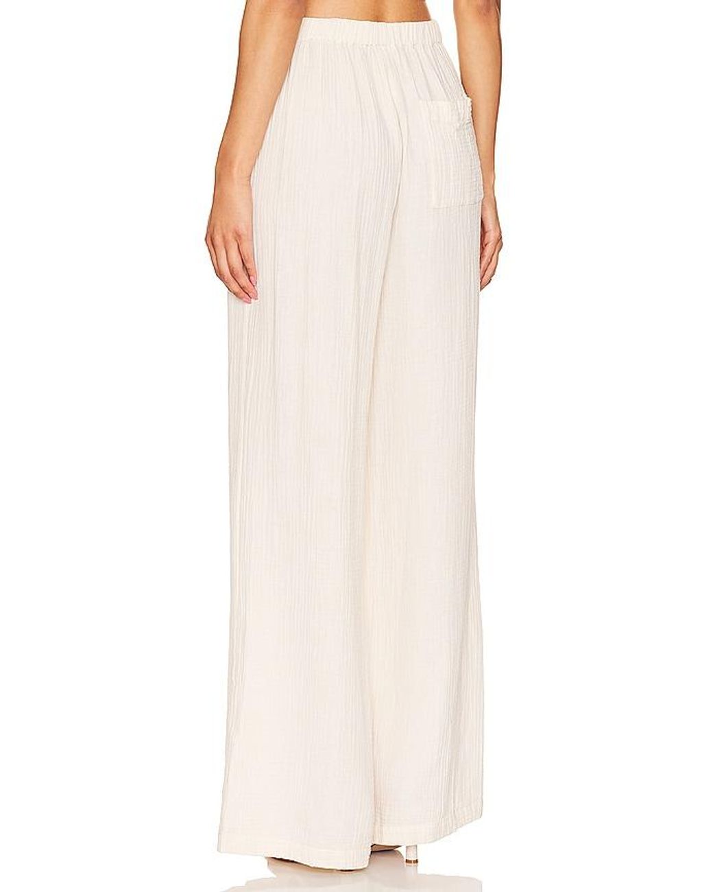 Pantalón Santos En Color Crema Talla (También En M, Xl, Xs) LSPACE de color Natural