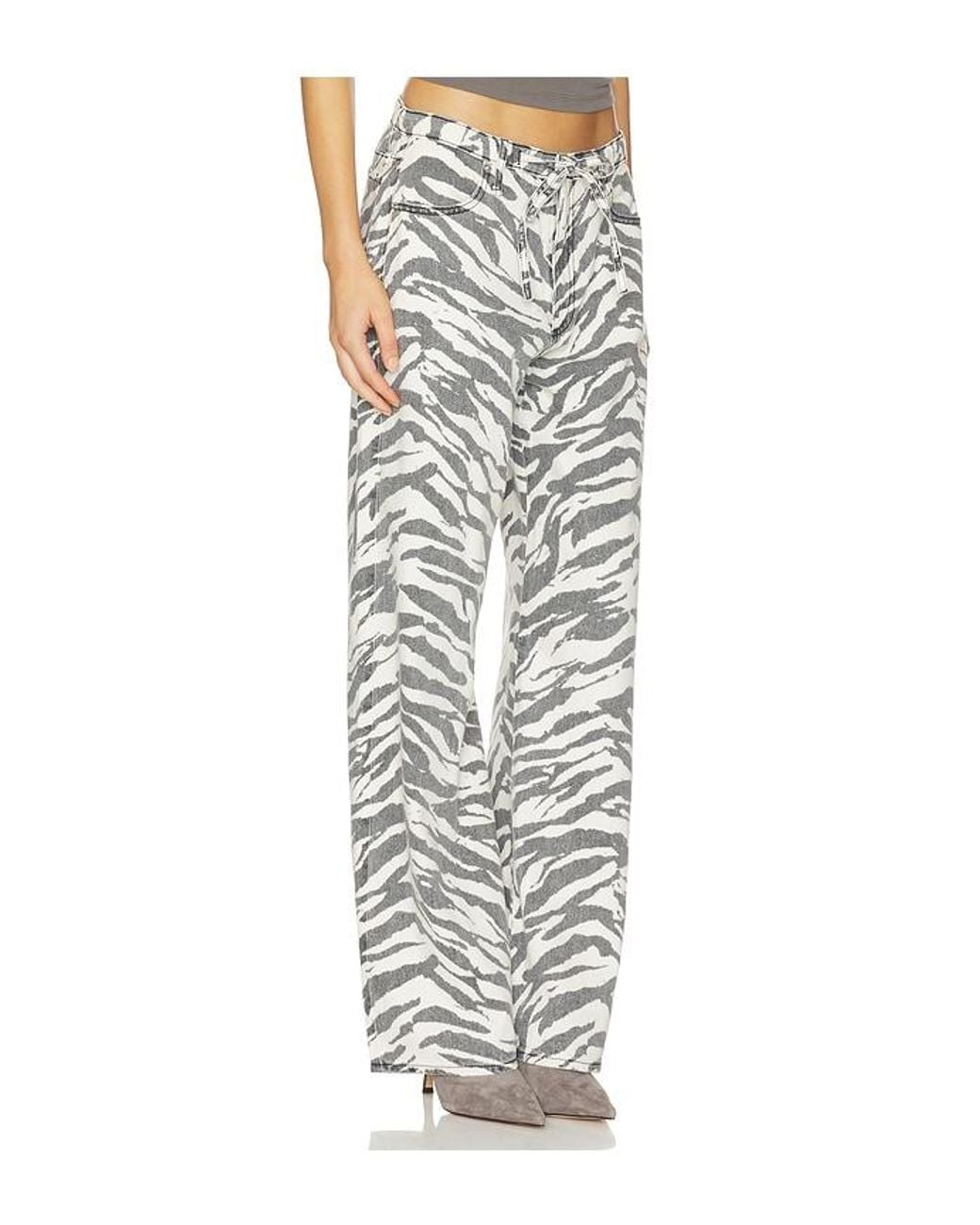 Rag & Bone White Phoebe Drawstring Jeans
