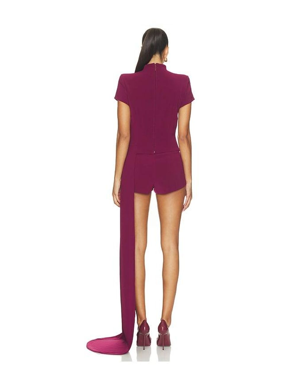 Nadine Merabi Red Pippa Top