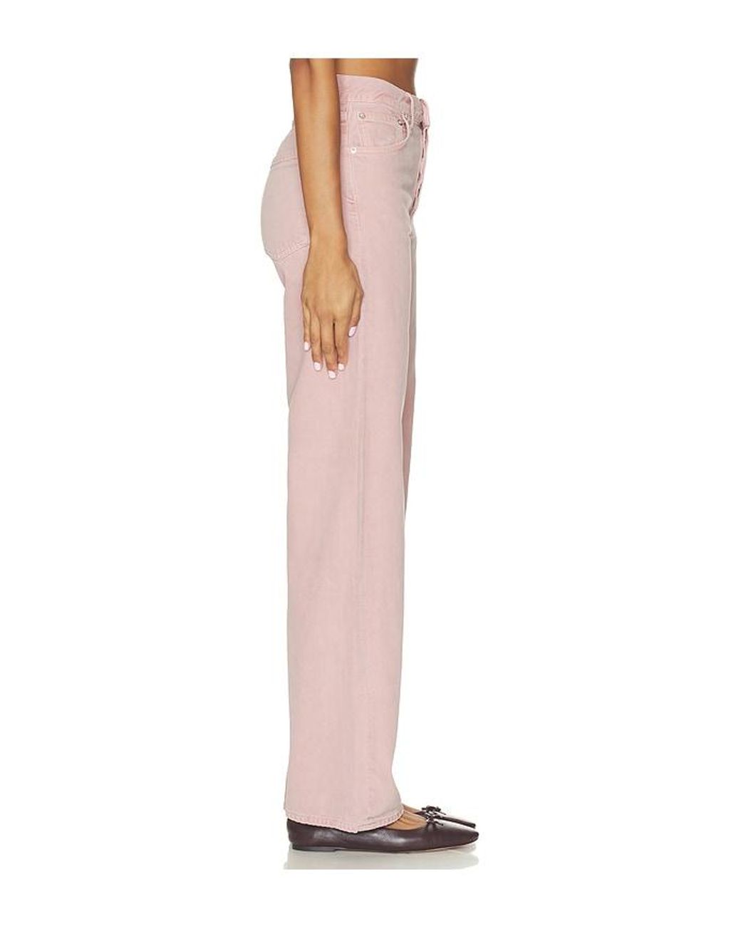 Agolde Pink Ren Jean