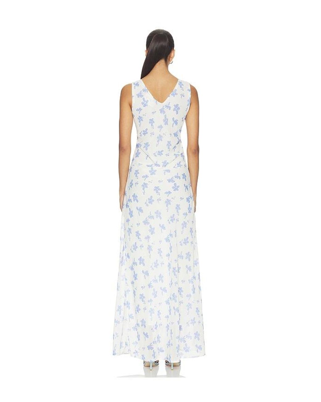 Especia White Ainaloa Long Dress