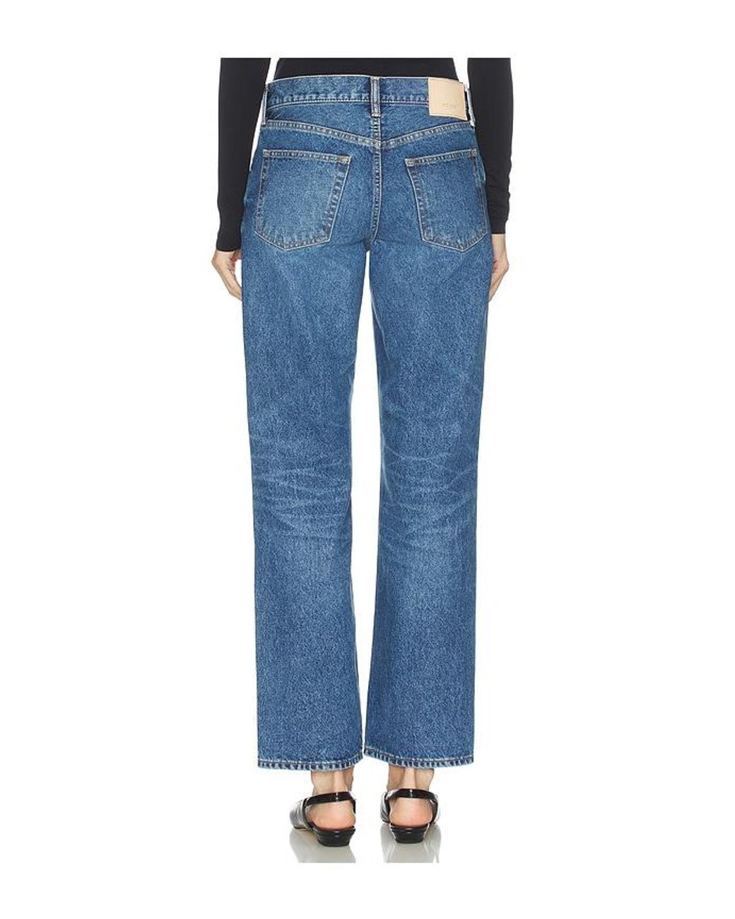 Moussy Blue Philadelphia Straight Jeans
