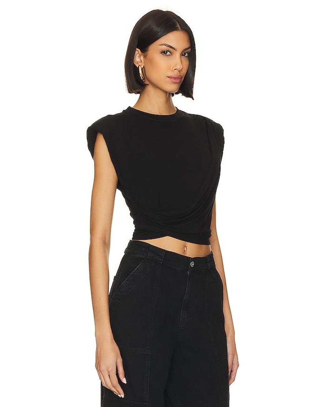 Estelle Top En Color Negro Talla (También En M, S, Xs) Jonathan Simkhai de color Black
