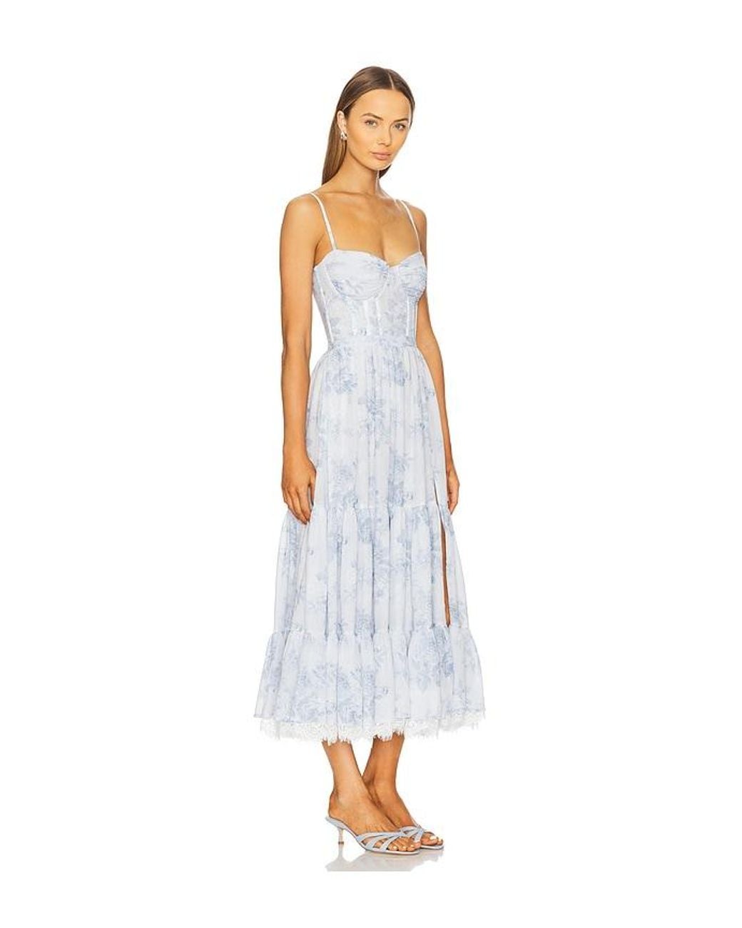 V. Chapman White Lara Gown