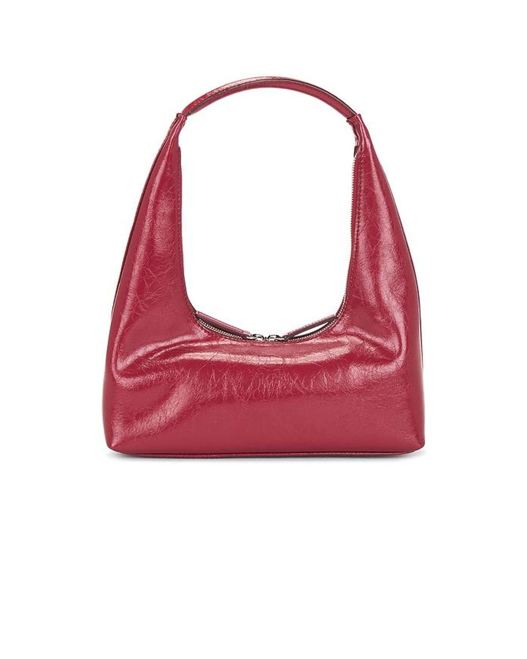 MARGE SHERWOOD Red Hobo Shoulder Bag